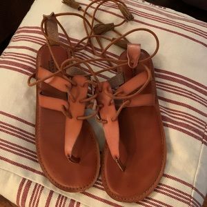 Size 6 gladiator sandals